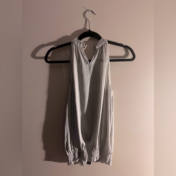 Forever 21 Circa 2008 Unique Silver Blouse - Picture 2 of 3